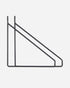 Apart Brackets - Black - Stable Home Garden