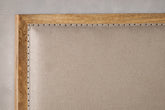 Anesha Upholstered Linen Headboard - Natural - King - Stable Home Garden