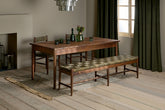 Anbu Acacia Dining Table - Washed Walnut - Large - Stable Home Garden
