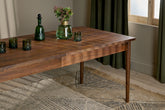 Anbu Acacia Dining Table - Washed Walnut - Large - Stable Home Garden