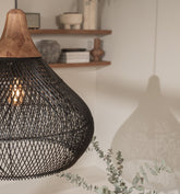 Bright Bell Lamp Charcoal - Stable Home Garden
