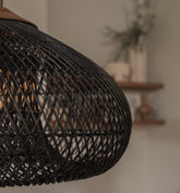 Bright Drum Lamp Charcoal - Stable Home Garden