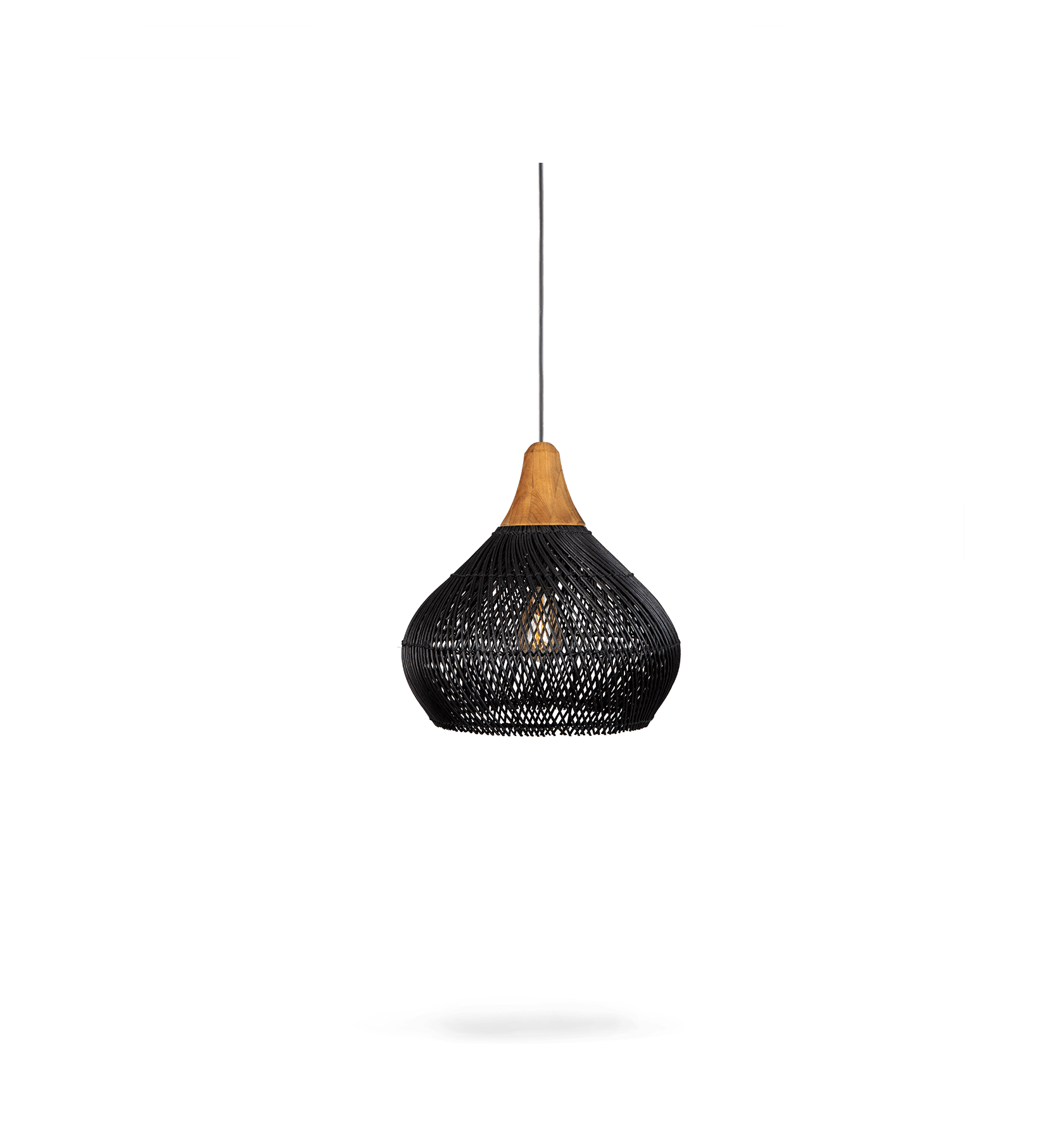 Bright Bell Lamp Charcoal - Stable Home Garden