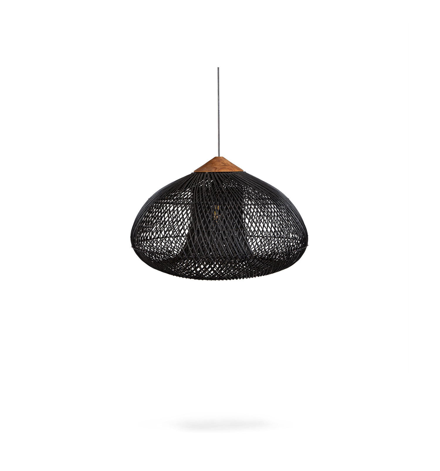 Bright Drum Lamp Charcoal - Stable Home Garden