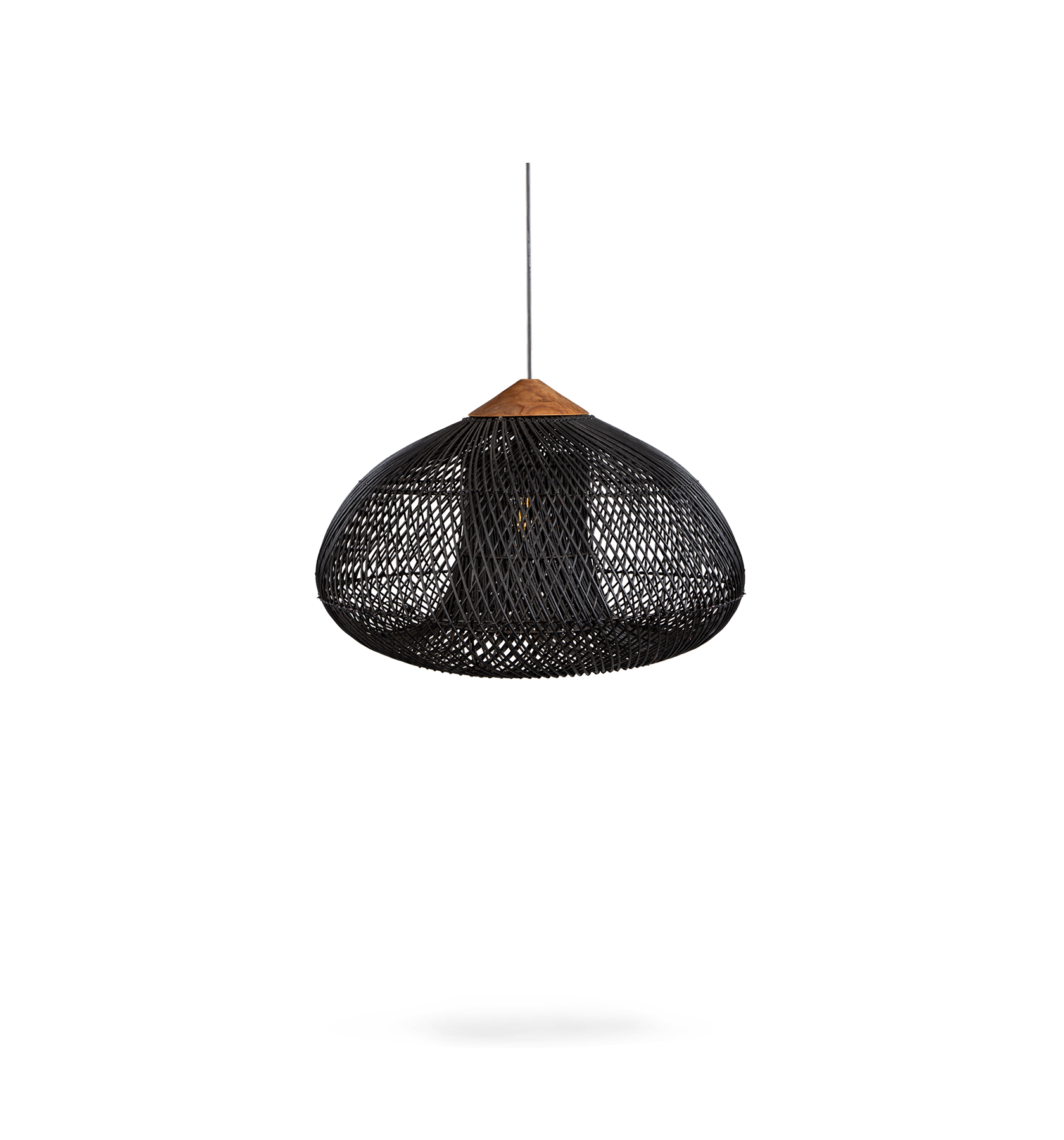 Bright Drum Lamp Charcoal - Stable Home Garden