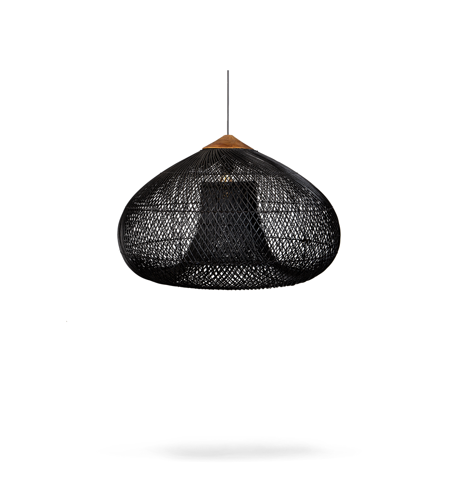 Bright Drum Lamp Charcoal - Stable Home Garden