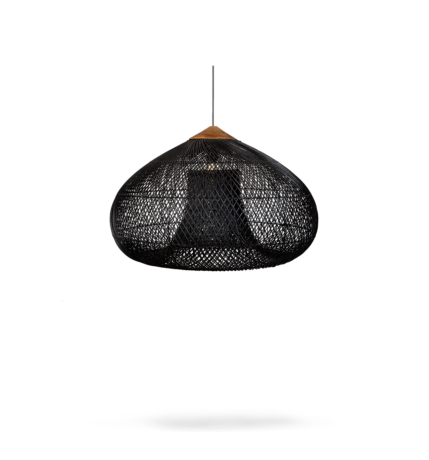 Bright Drum Lamp Charcoal - Stable Home Garden