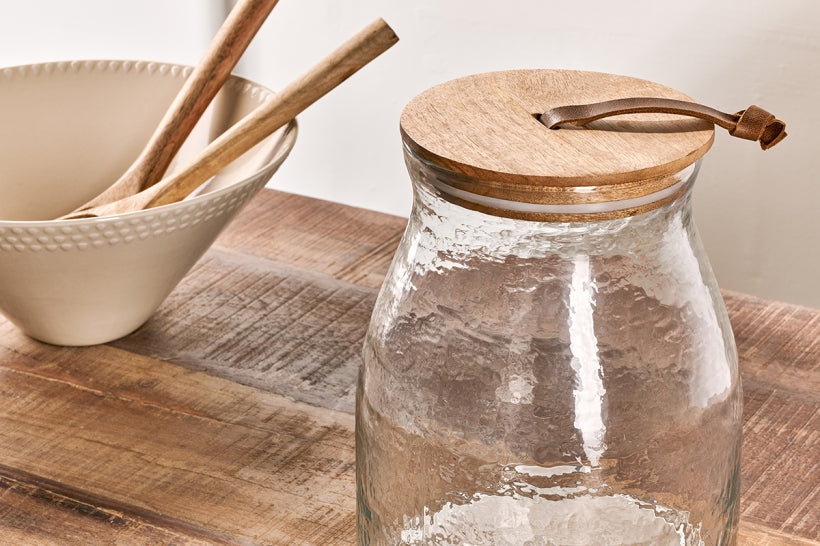 Shaan Storage Jar - Stable Home Garden