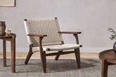 Surat Woven Lounger - Natural - Stable Home Garden