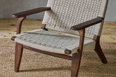 Surat Woven Lounger - Natural - Stable Home Garden