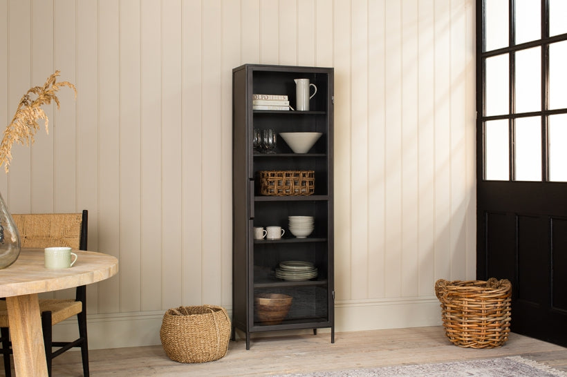 Takua Iron Cabinet - Narrow - Stable Home Garden