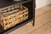 Takua Iron Cabinet - Narrow - Stable Home Garden
