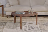 Umar Acacia Coffee Table - Dark Brown - Stable Home Garden
