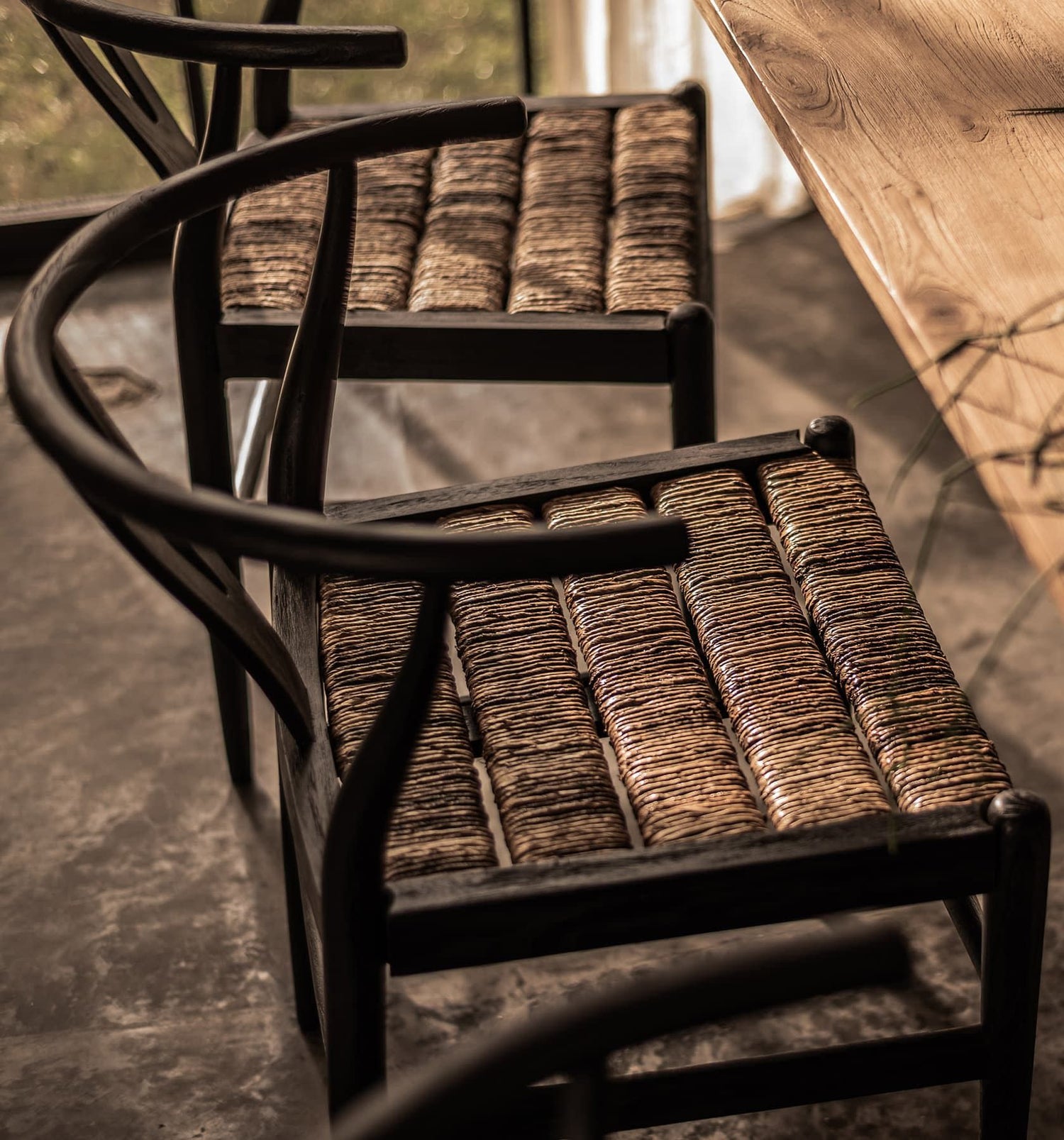Caterpillar Twin Chair Charcoal - Stable Home Garden