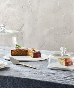 Duru Marble Cake Dome Marble & Glass - Stable Home Garden