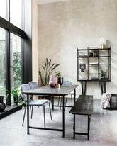 Party dining table - Black - Stable Home Garden