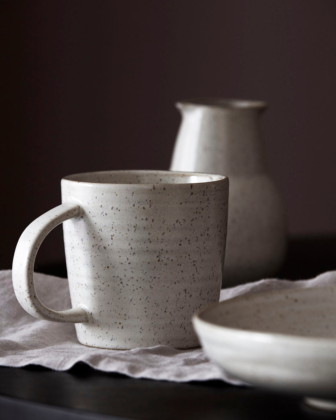 Pion cup - Grey/White - Stable Home Garden
