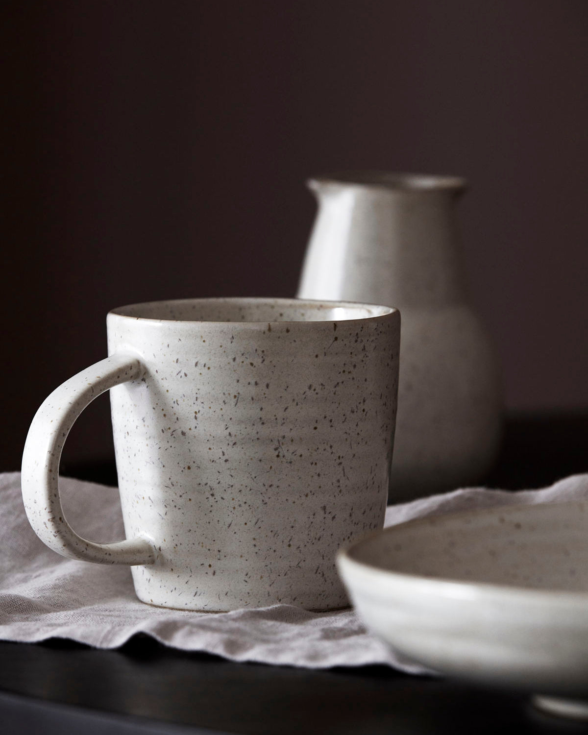 Pion cup - Grey/White - Stable Home Garden