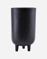 Jang planter tall - black oxidised - Stable Home Garden