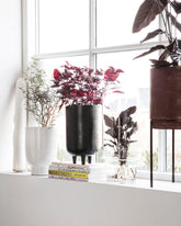 Jang planter tall - black oxidised - Stable Home Garden