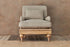 Abe Linen Armchair - Stone - Stable Home Garden