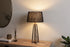 Argoal Hammered Metal Table Lamp - Brass - Stable Home Garden