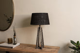 Argoal Hammered Metal Table Lamp - Bronze - Stable Home Garden