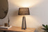 Argoal Hammered Metal Table Lamp - Bronze - Stable Home Garden