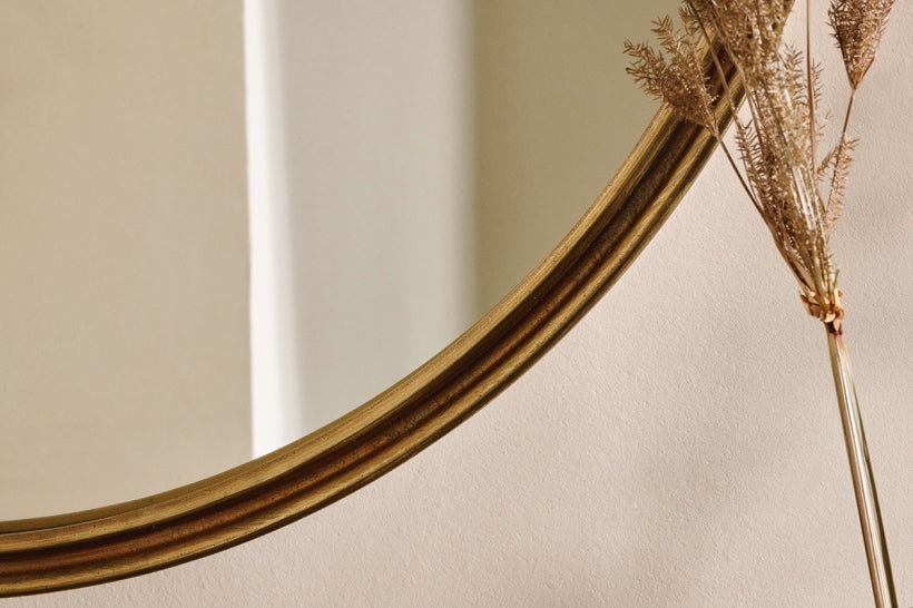 Almora Round Mirror - Large - Stable Home Garden