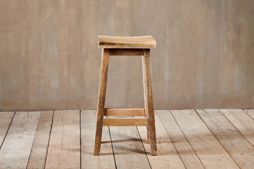 Ambi Wooden Stool - Stable Home Garden