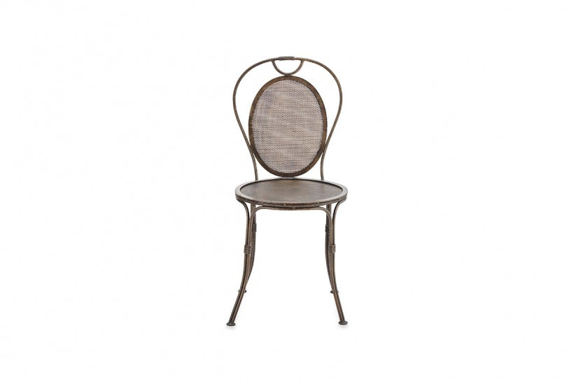 Parwaha Iron Bistro Chair - Stable Home Garden