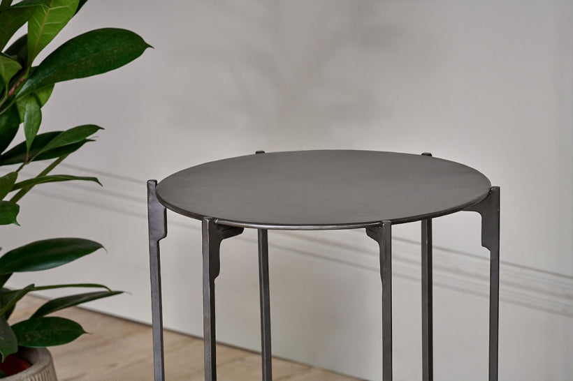 Batang Iron Side Table - Stable Home Garden