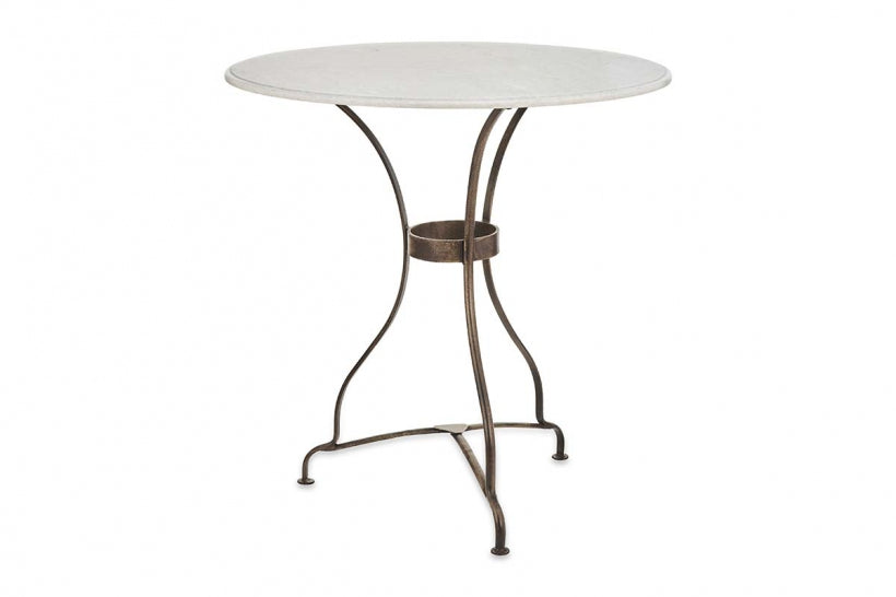 Parwaha Iron Bistro Table - Stable Home Garden