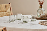 Chandani Tumbler Short - Clear - Set of 4 - Stable Home Garden