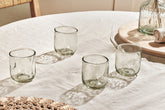 Chandani Tumbler Short - Clear - Set of 4 - Stable Home Garden