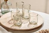 Chandani Tumbler Tall - Clear - Set of 4 - Stable Home Garden