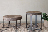 Chakala Wooden Side Table - Stable Home Garden
