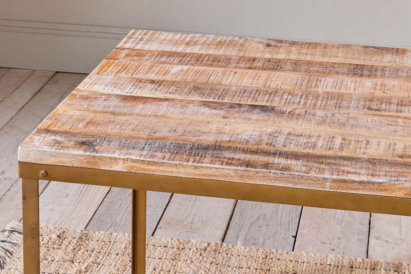 Danali Mango Wood Dining Table - Stable Home Garden