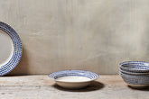 Indigo Drop Pasta Bowl - Stable Home Garden