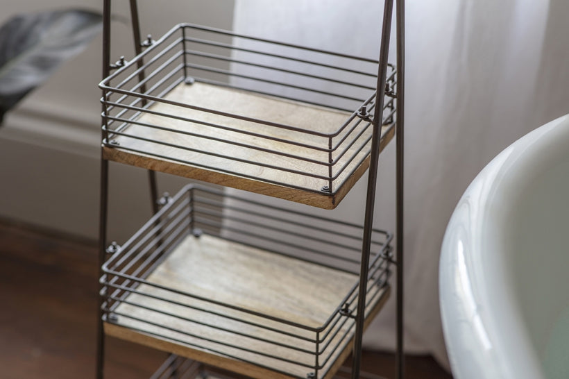 Indore Mango Wood Caddy - Stable Home Garden