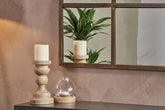 Imoma Iron Overmantel Arch Mirror - Brass - Stable Home Garden