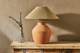 Khar Terracotta Table Lamp - Large - Stable Home Garden
