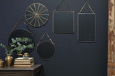 Kiko Round Mirror - Brass - Stable Home Garden