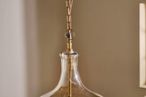 Kalsi Recycled Glass Pendant Light - Lustre - Large - Stable Home Garden
