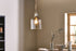 Kalsi Recycled Glass Pendant Light - Lustre - Small - Stable Home Garden