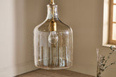 Kalsi Recycled Glass Pendant Light - Lustre - Small - Stable Home Garden
