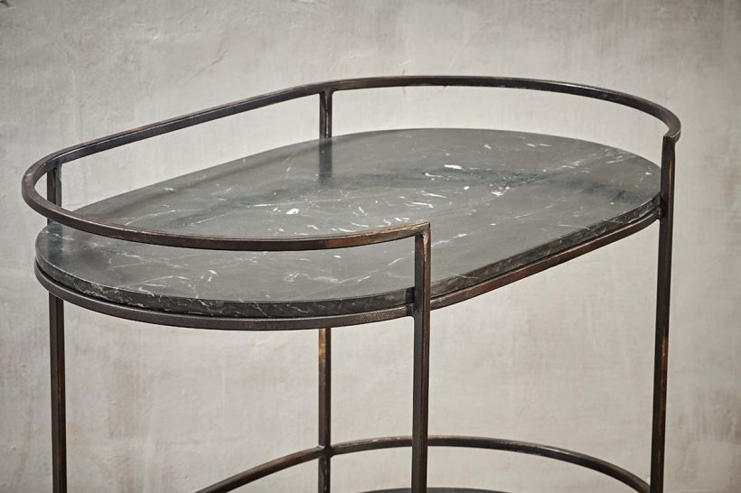 Karoko Marble Drinks Table - Stable Home Garden