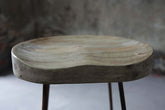 Loko Mango Wood Stool - Stable Home Garden