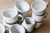 Mali White and Terracotta Large Mug Set of 2 - Stable Home Garden