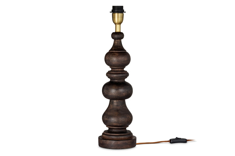 Manua Wood Table Lamp - Large - Stable Home Garden